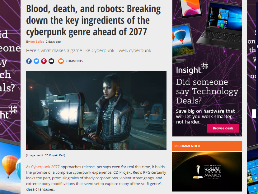Cyberpunk Ultimate Article