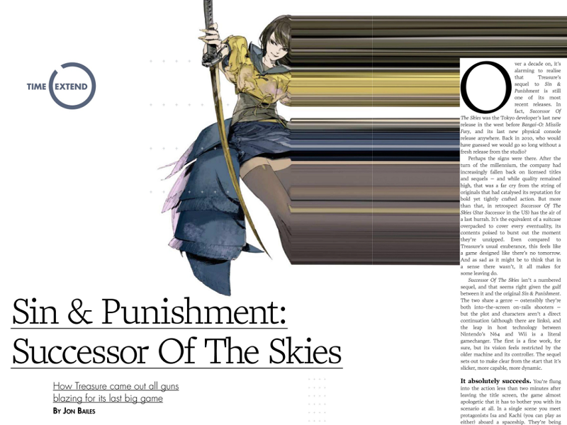 Sin and Punishment Article