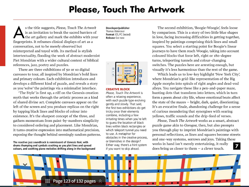 Please Touch the Artwork Review