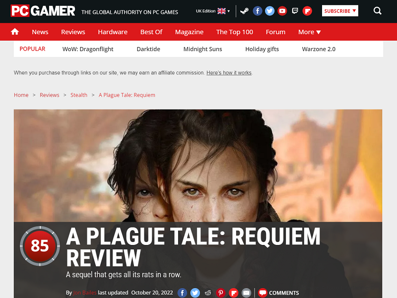 A Plague Tale Requiem Review