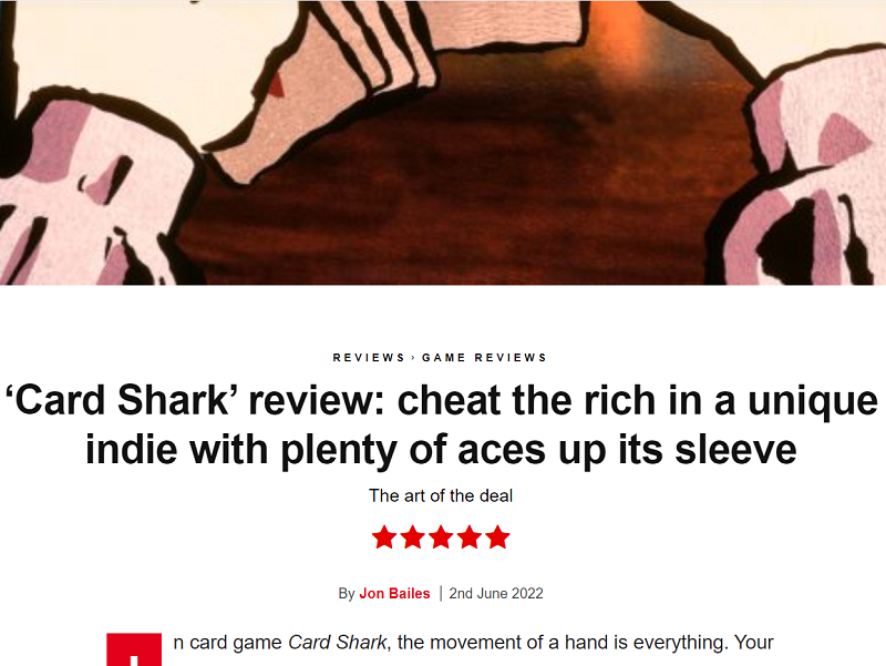 Card Shark Review