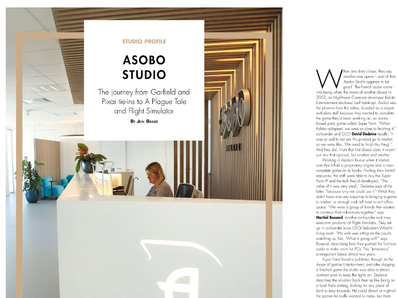 Asobo Studio Profile Article